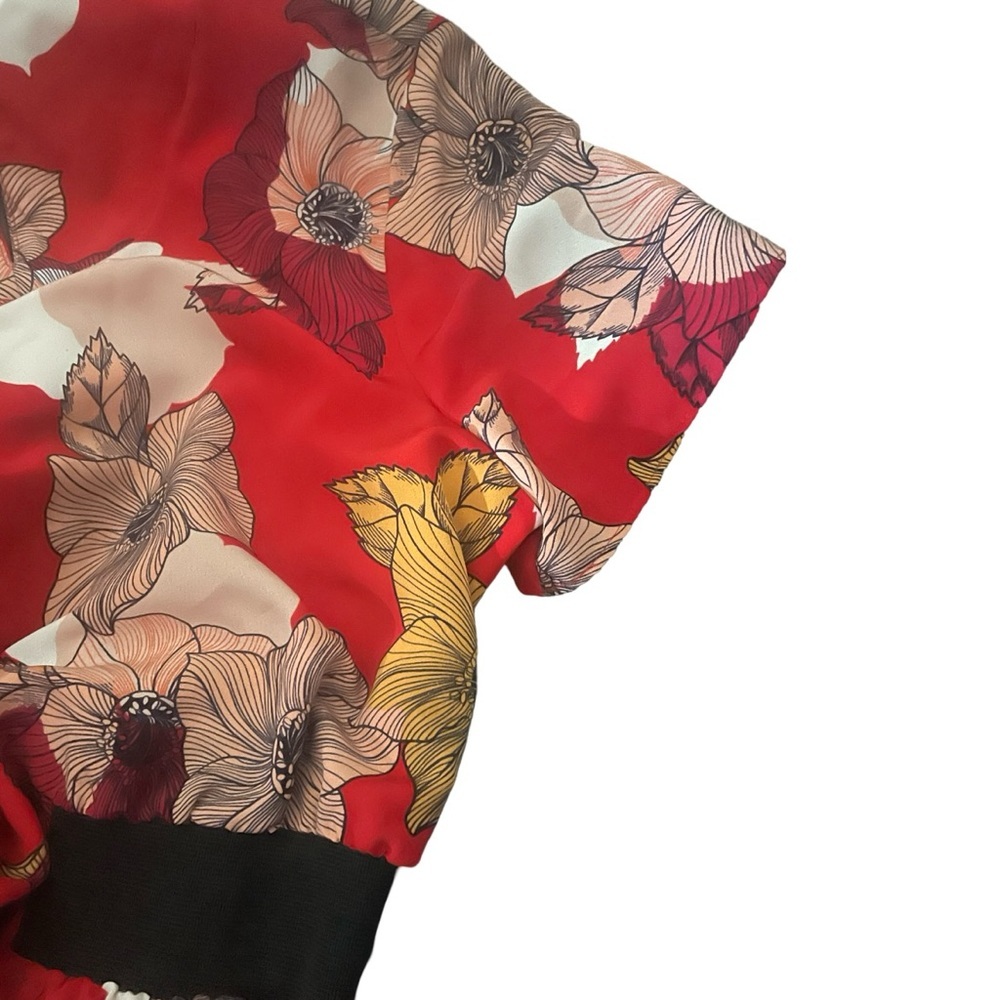 NWOT! Floral Print School Work Cottagecore All Seasons Waist Flattering - Picture 3 of 9
